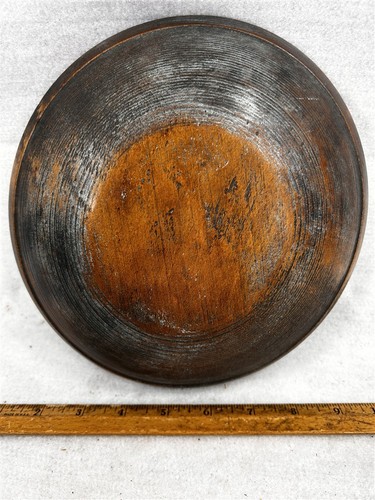 Antique bowl wooden hand - bowl,